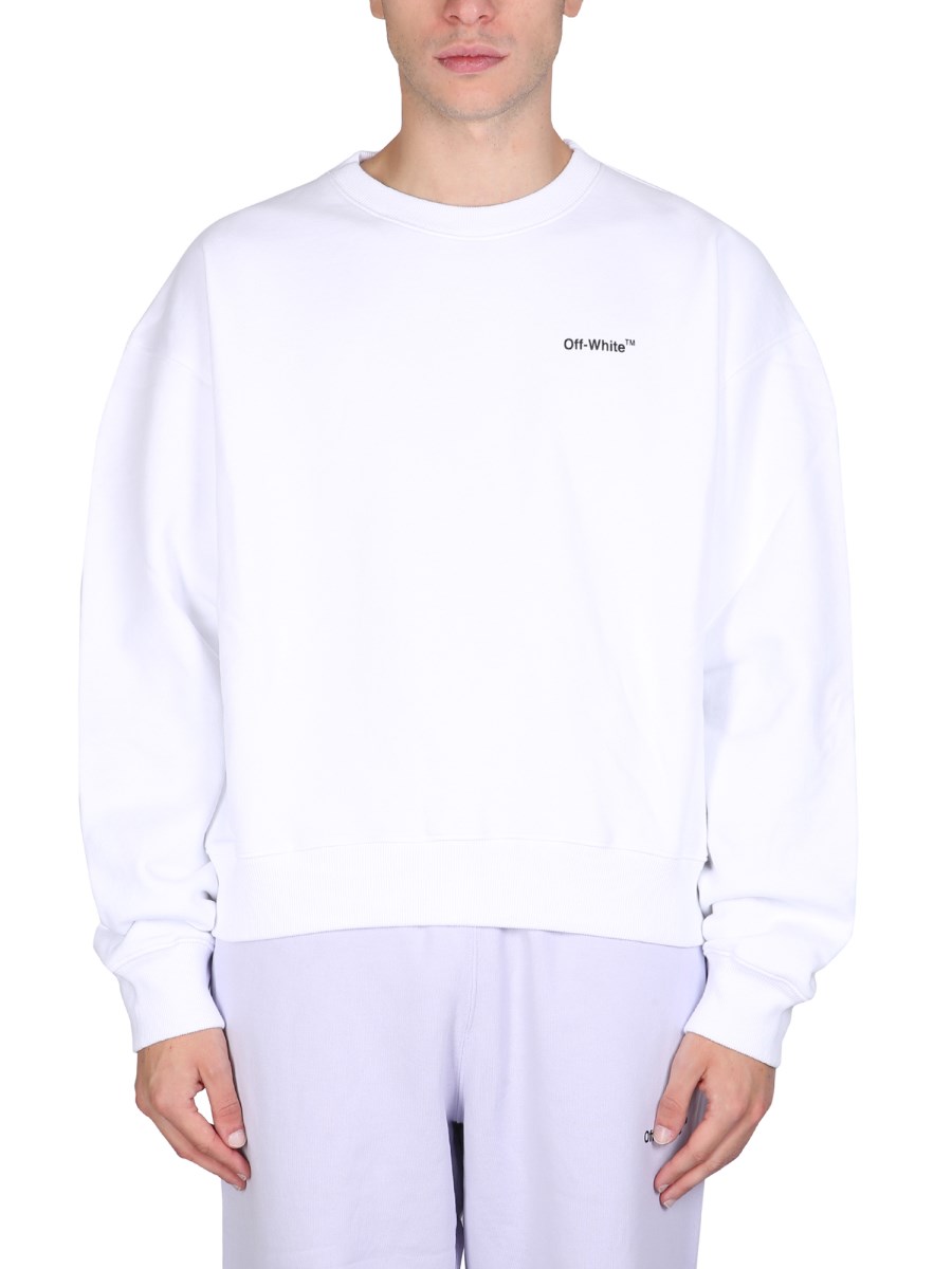 Off white discount caravaggio arrow sweatshirt