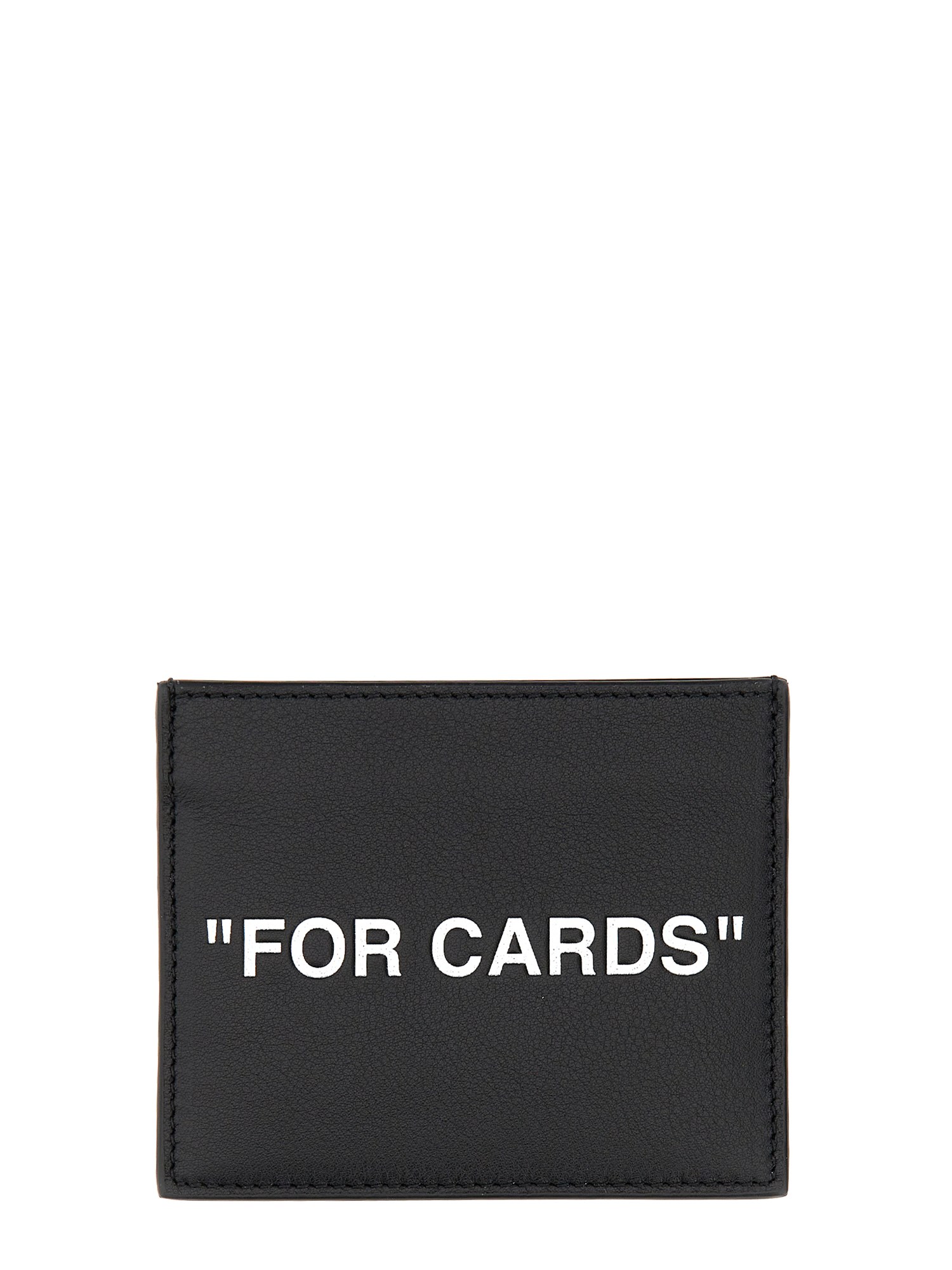 off-white card holder for cards