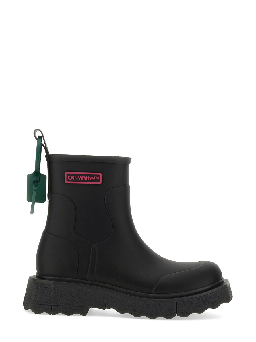 Off white hotsell rain boots