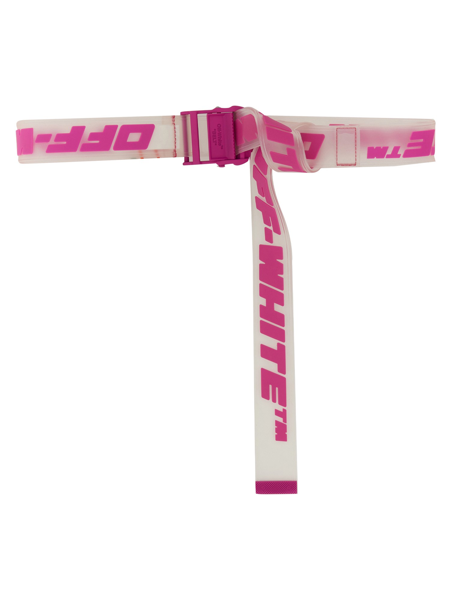 Off-white Industrial Pvc Belt In White