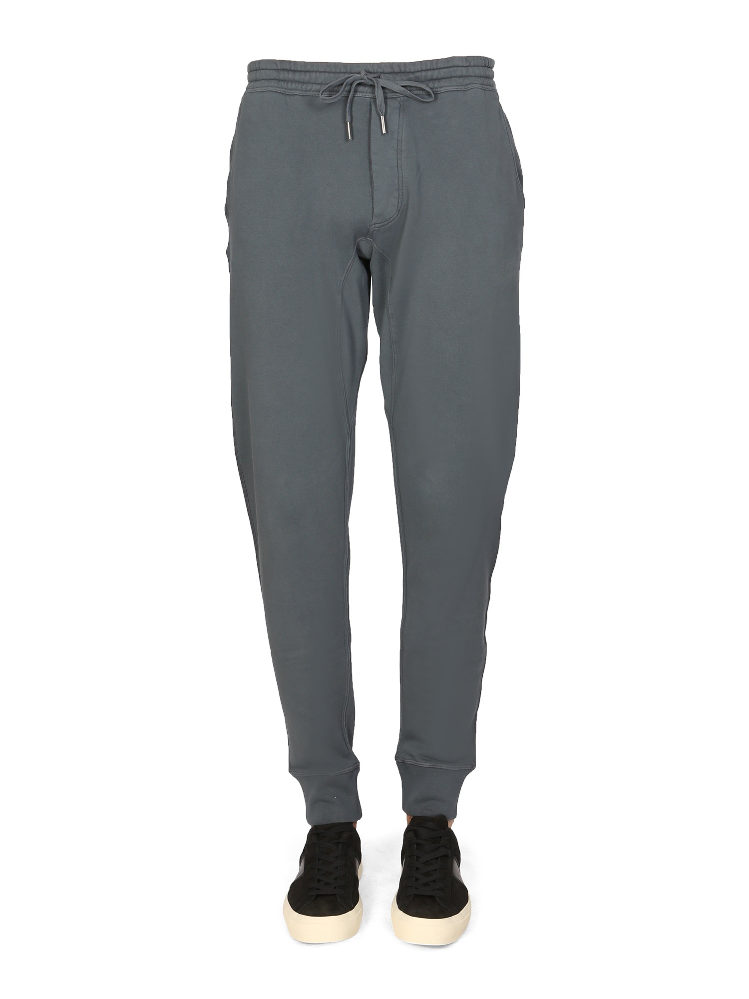 Tom Ford Elasticatedwaist Drawstring Jogging Pants In Blue