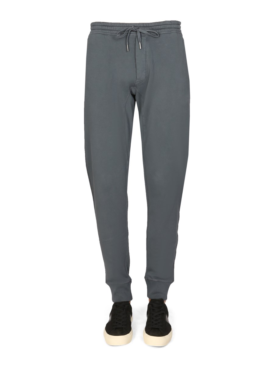 TOM FORD PANTALONE JOGGING IN FELPA DI COTONE