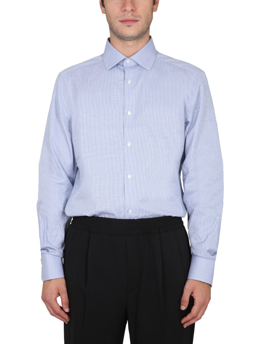 ZEGNA CAMICIA CLASSICA IN COTONE