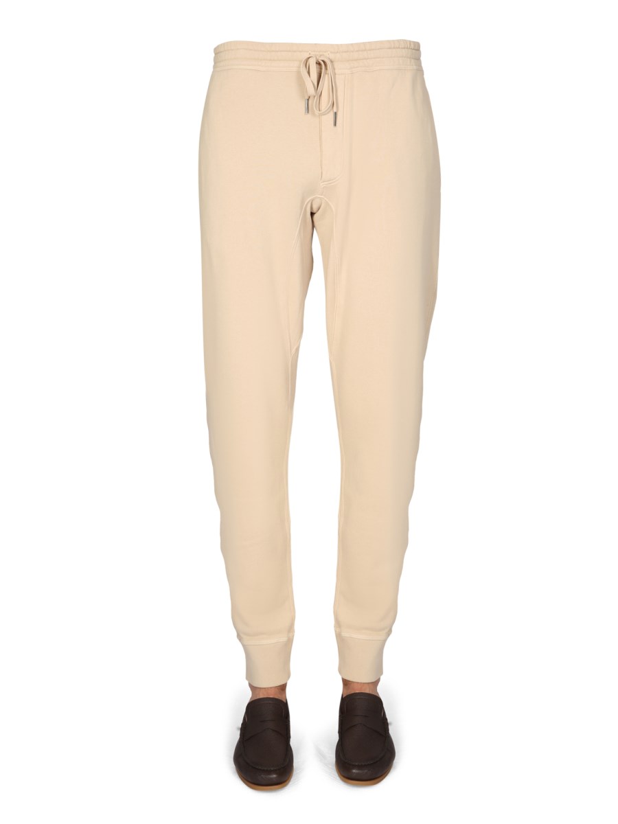 TOM FORD PANTALONE JOGGING IN FELPA DI COTONE