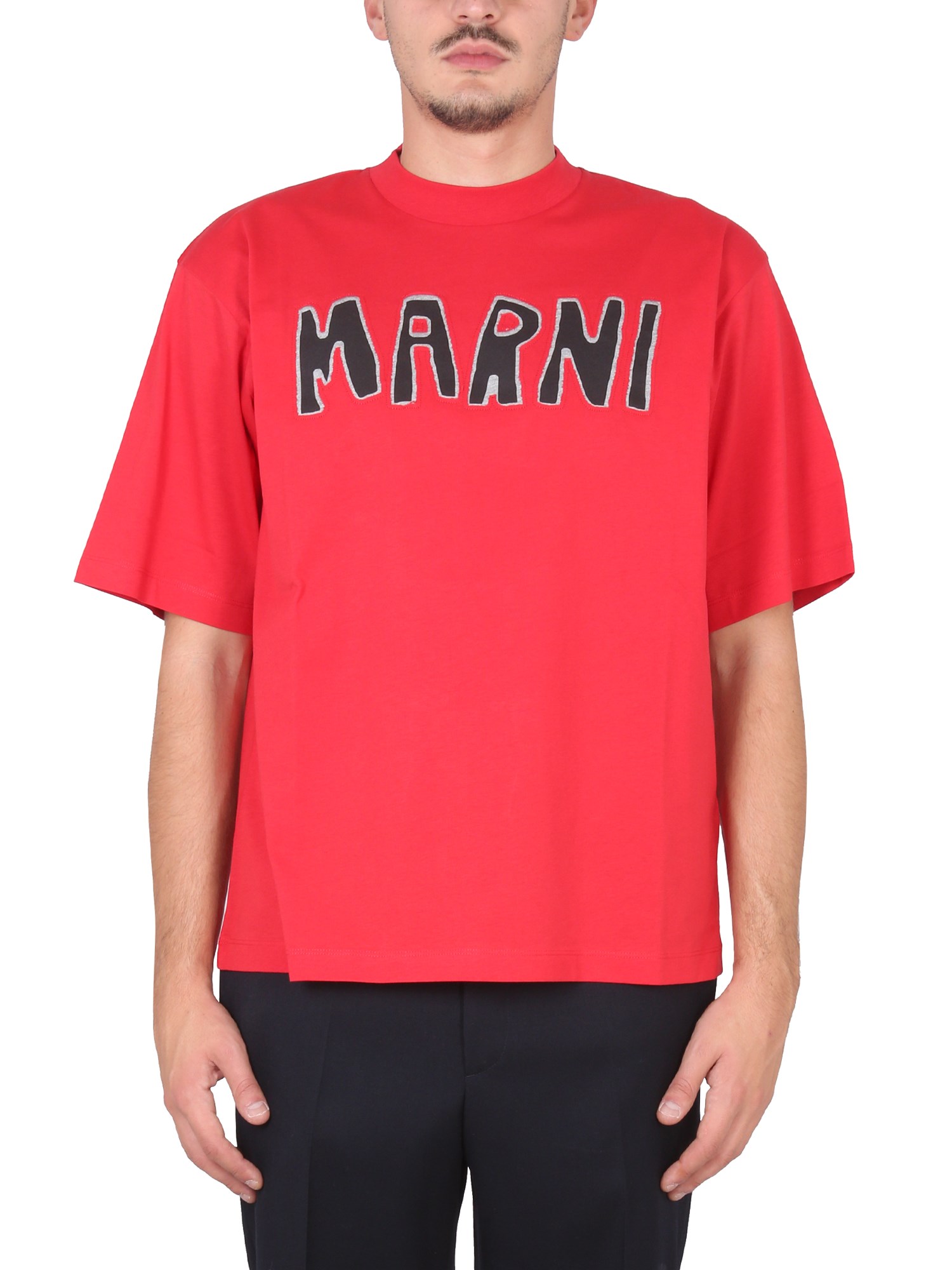 MARNI T-SHIRT WITH LOGO