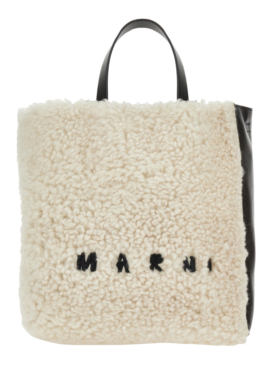 MARNI BORSA TOTE MUSEO CON LOGO