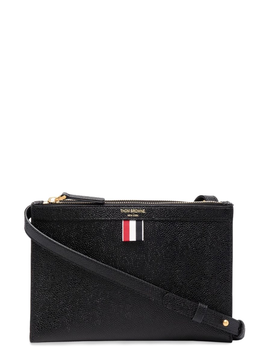 THOM BROWNE PORTA DOCUMENTI SMALL CON TRACOLLA