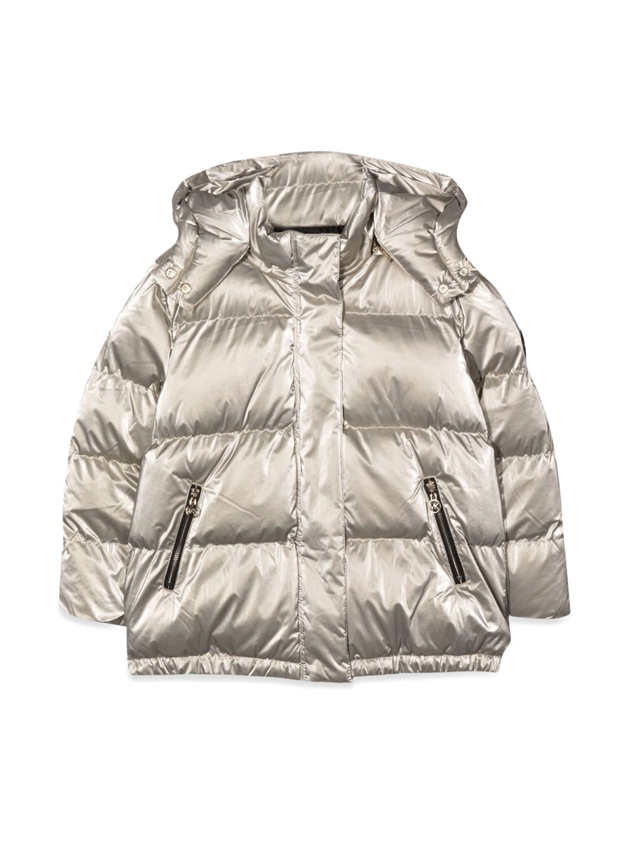 Michael kors shop silver coat