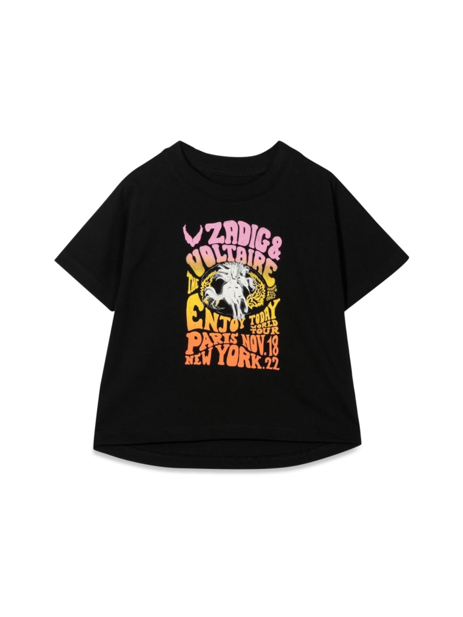 T-SHIRT MANICHE CORTE