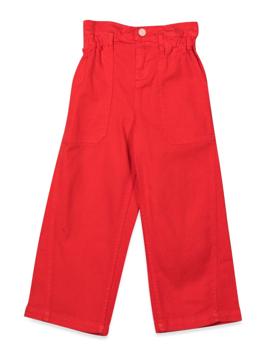 MARC JACOBS PANTALONE GAMBA AMPIA PATCH SUL RETRO