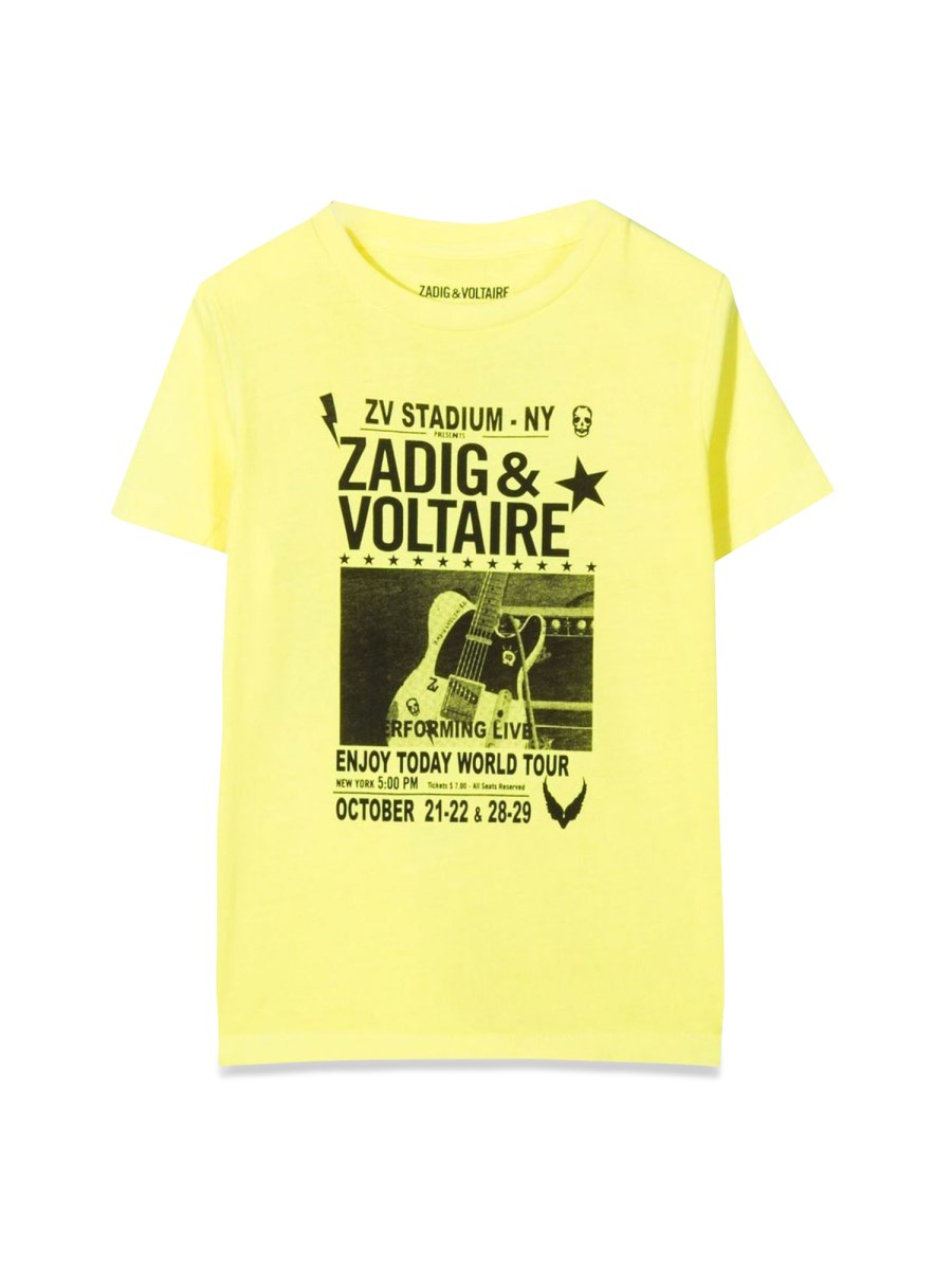 ZADIG&VOLTAIRE T-SHIRT MANICHE CORTE