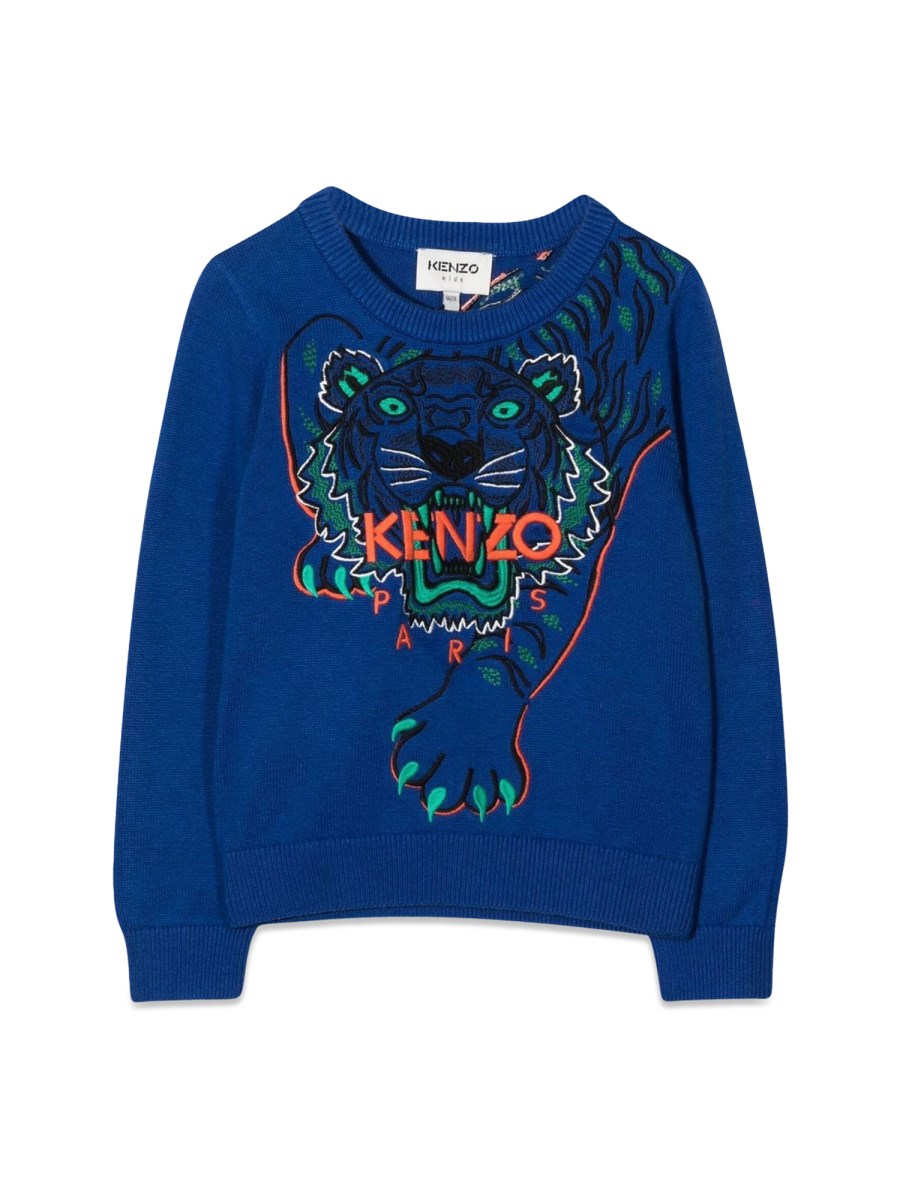 KENZO PULL GIROCOLLO TIGRE