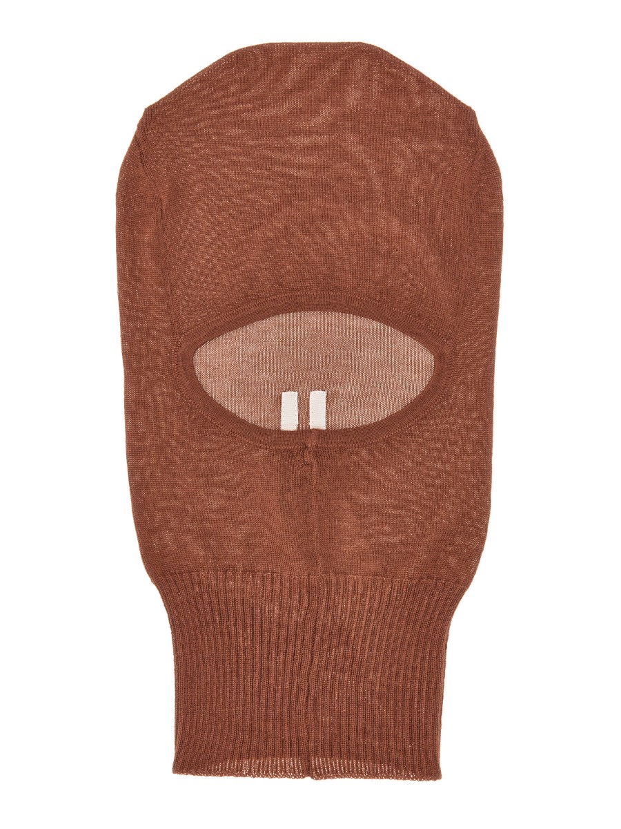 RICK OWENS BALACLAVA SKULL IN CASHMERE