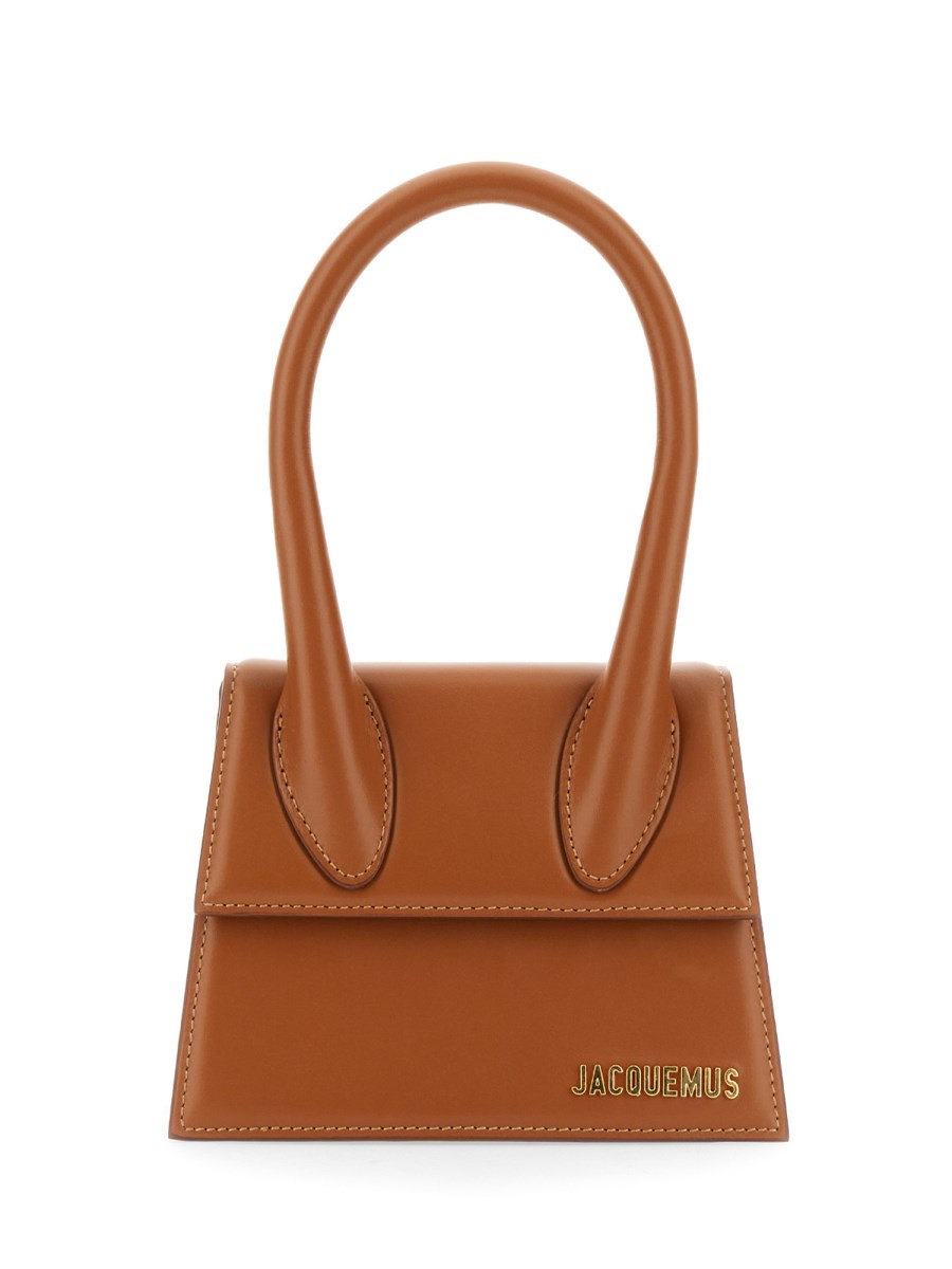 ＪACQUEMUS Black cowhide selling bag