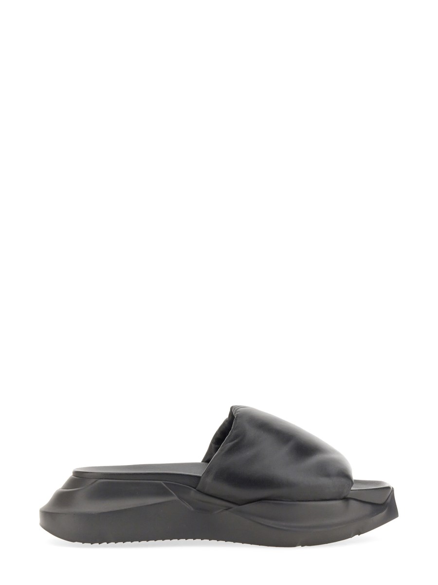 Rick Owens 22FW GETH PUFFER SLIDE サンダル 78％以上節約 - 靴