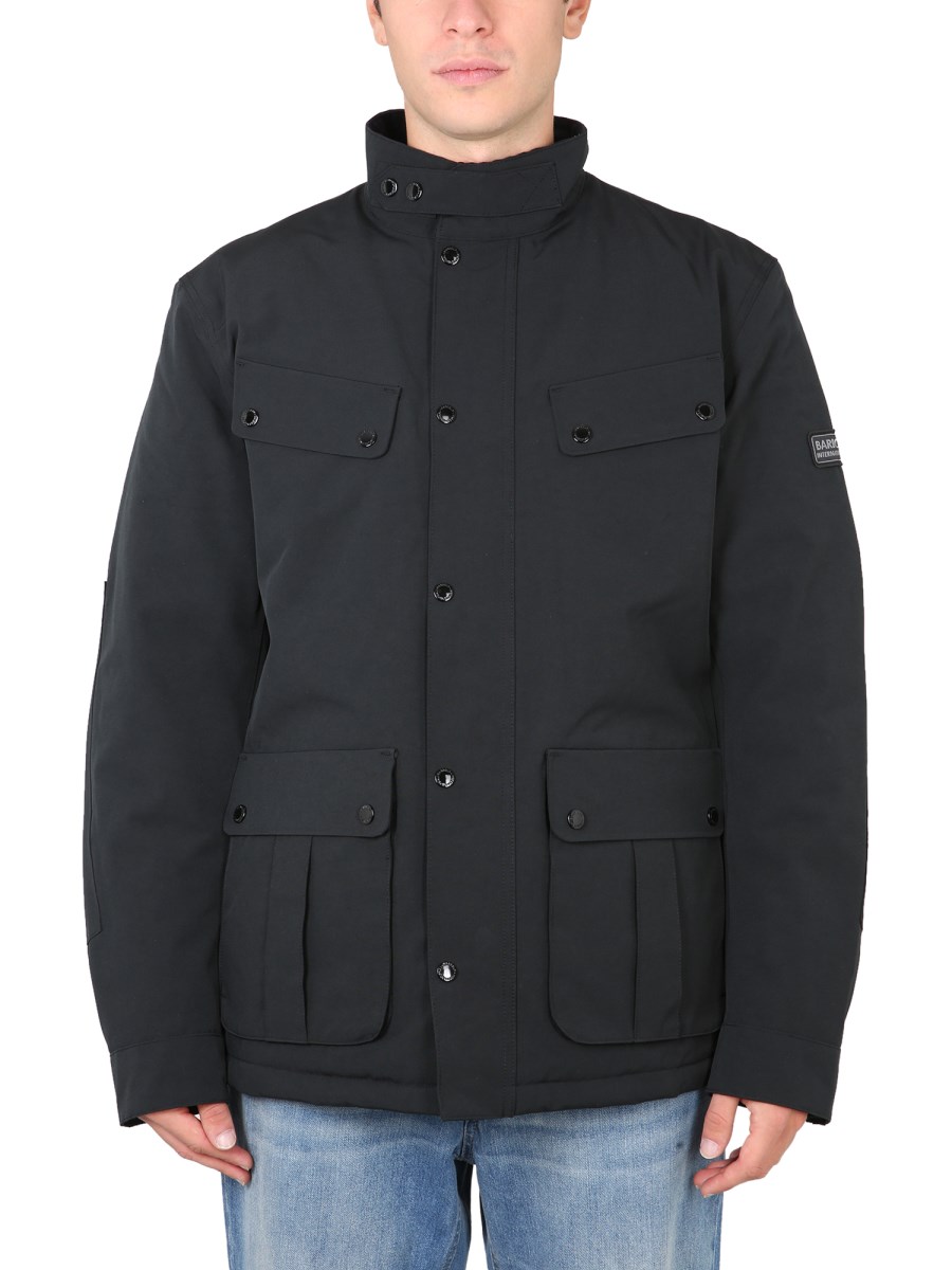 BARBOUR GIACCA DUKE IN TESSUTO TECNICO