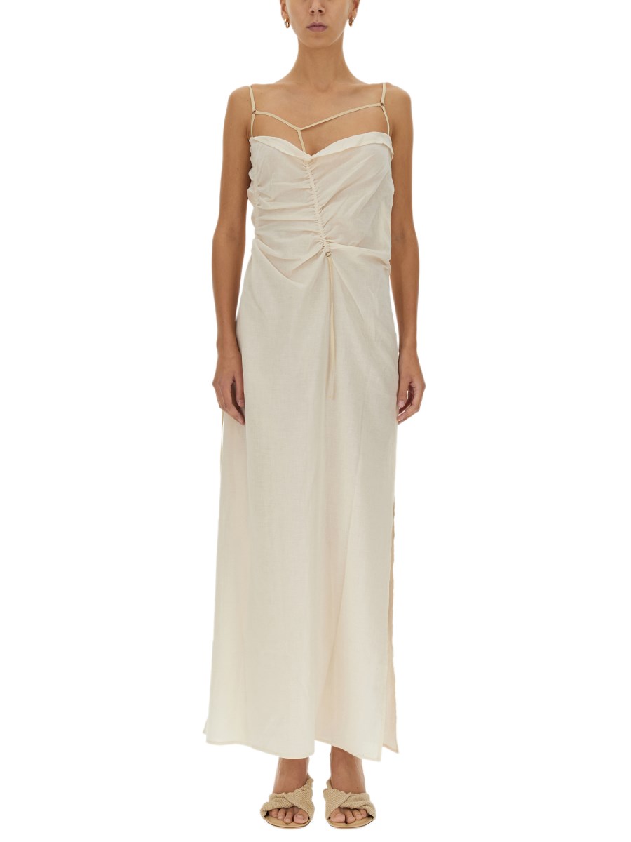 JACQUEMUS - "LA ROBE GAUA" COTTON DRESS - Eleonora Bonucci