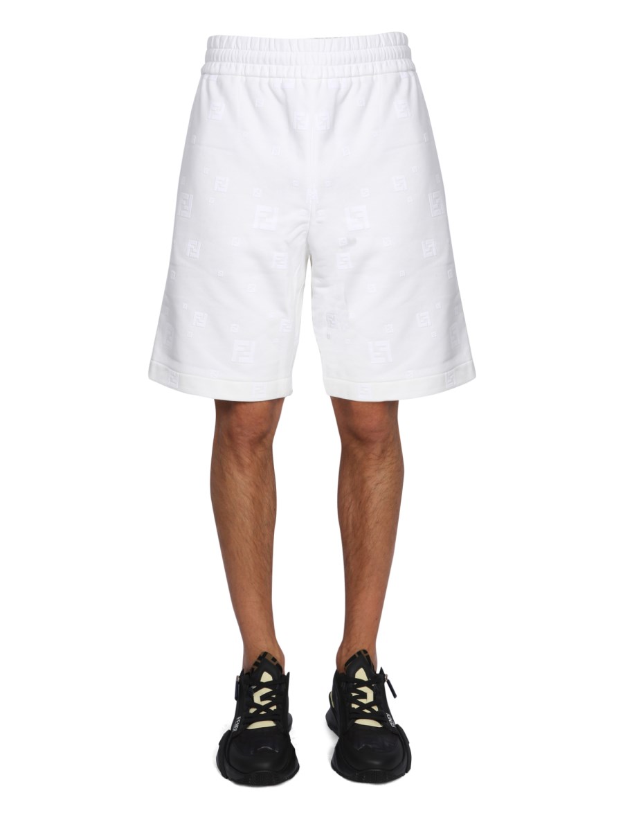 FENDI JERSEY BERMUDA SHORTS Eleonora Bonucci