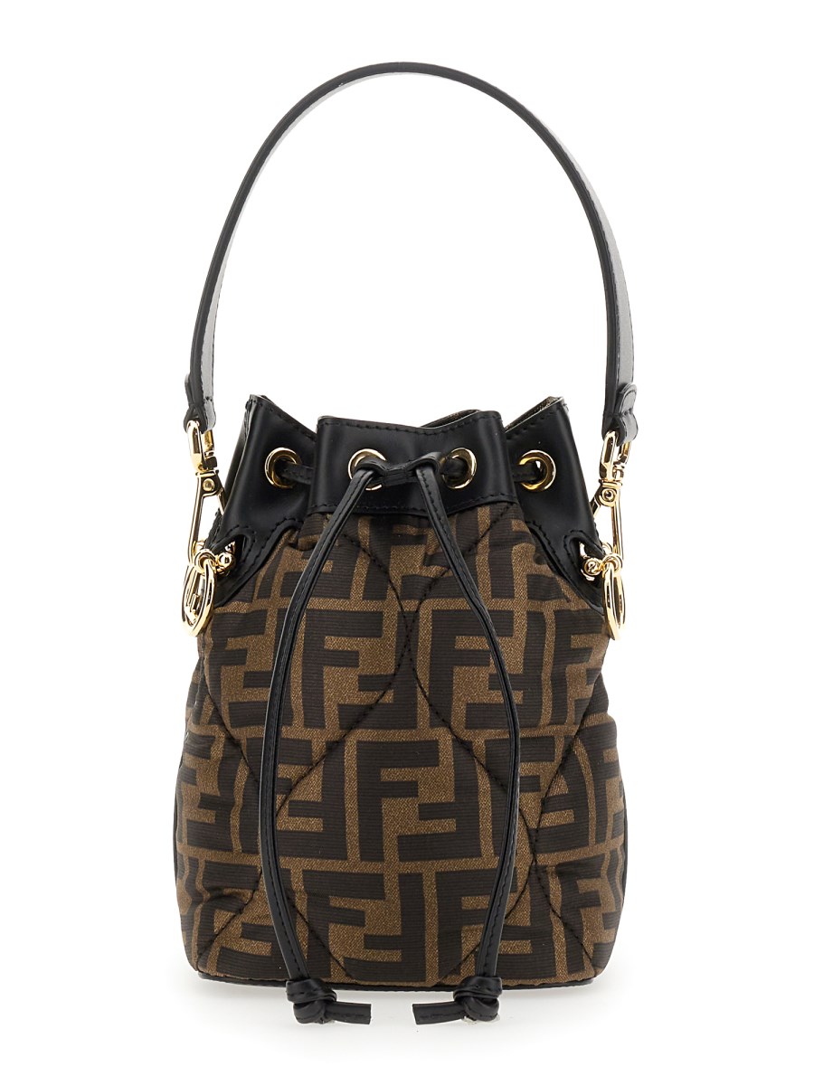 Fendi mon tresor best sale small ff bucket bag