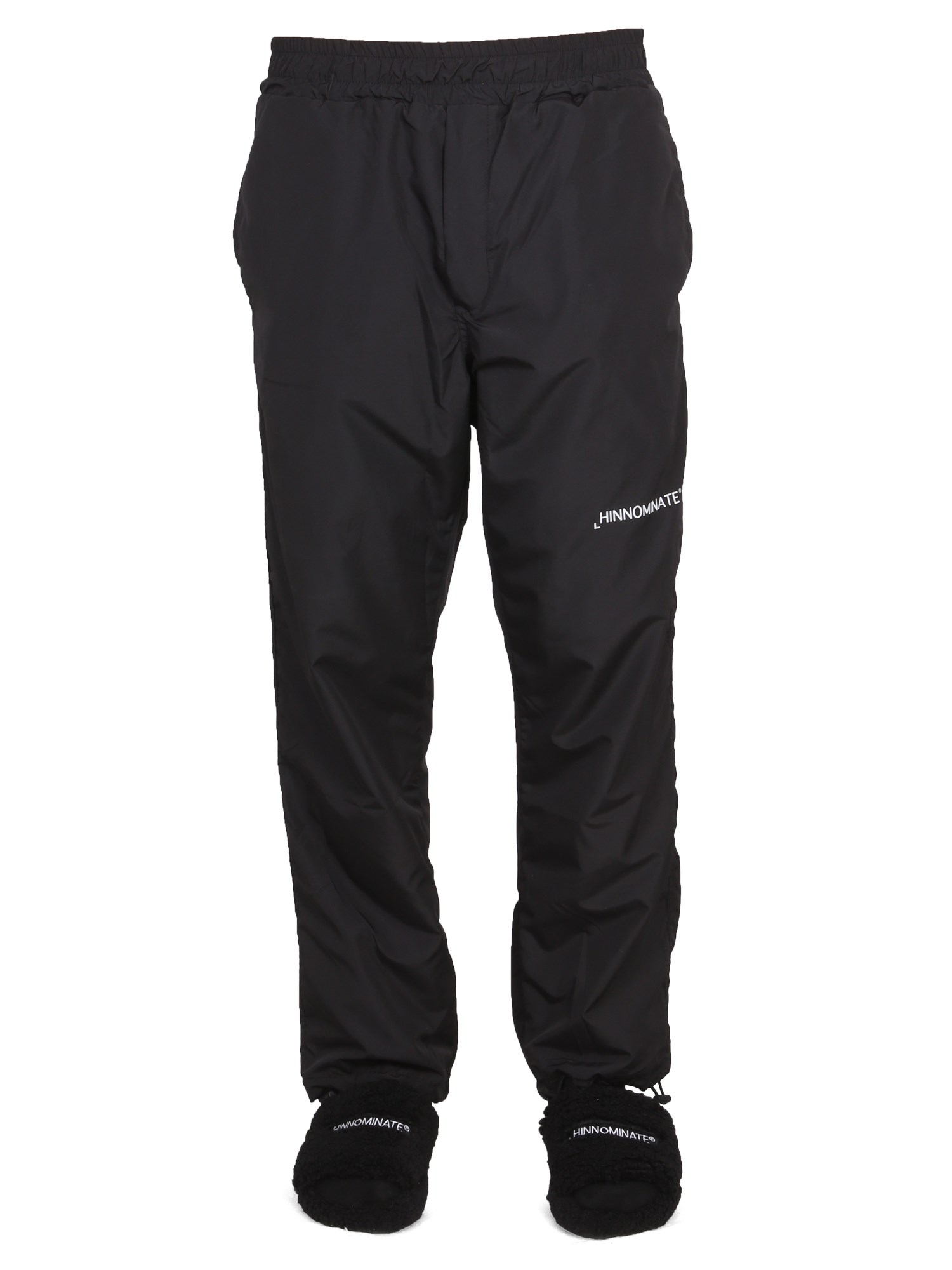 Shop Hinnominate Logo Pants In Black