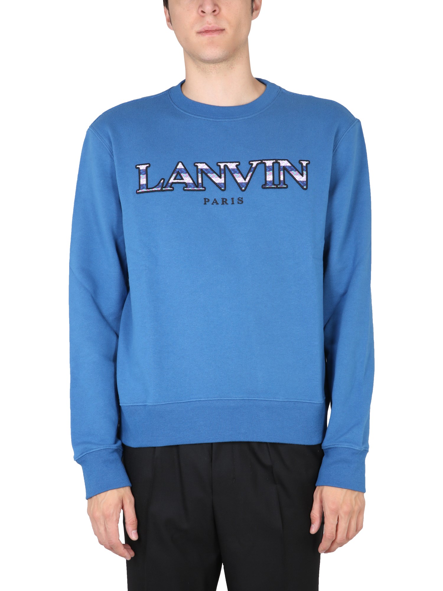 lanvin crewneck sweatshirt "curb"