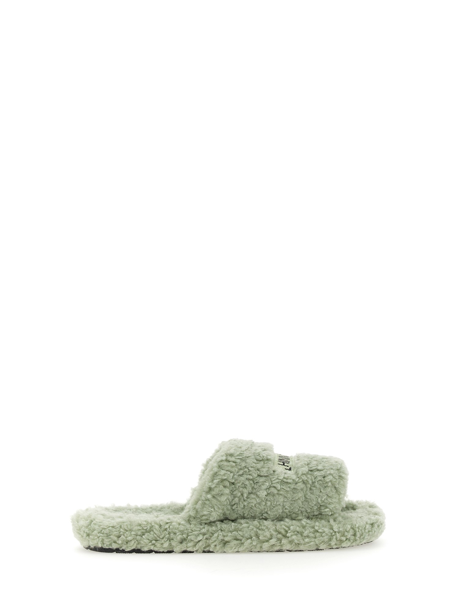 Hinnominate Ecofur Slipper In Green