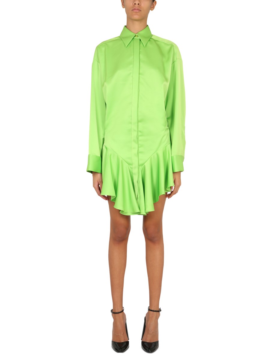 The attico hot sale green dress