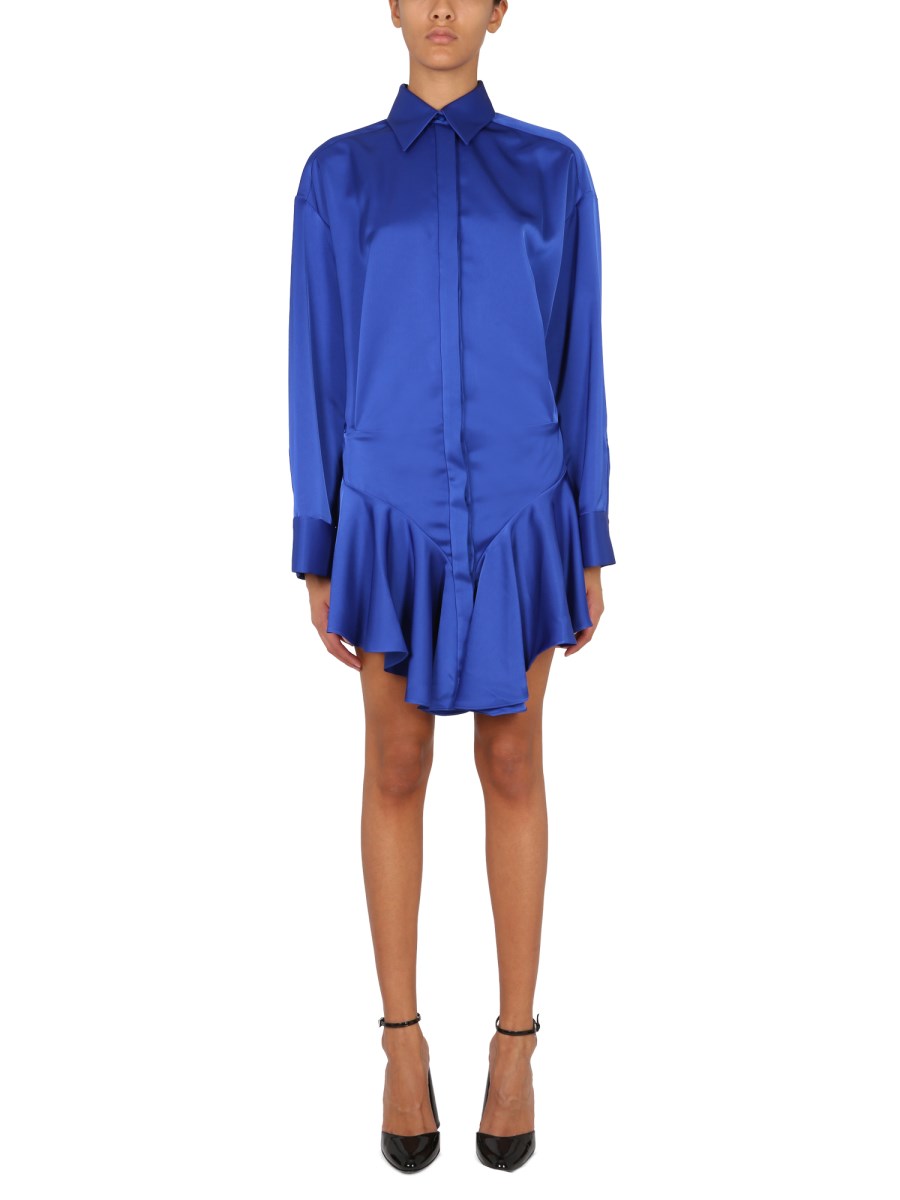 ワンピース THE ATTICO MINI CANDICE SATIN DRESS THE ATTICO - MINI ''CANDICE'' SATIN DRESS - Eleonora Bonucci