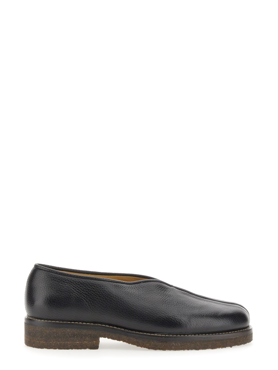 Lemaire soft best sale heeled loafers