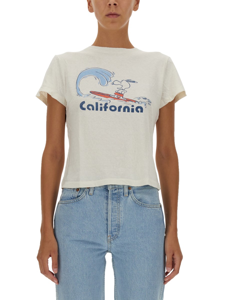 T-SHIRT SURFING SNOOPY