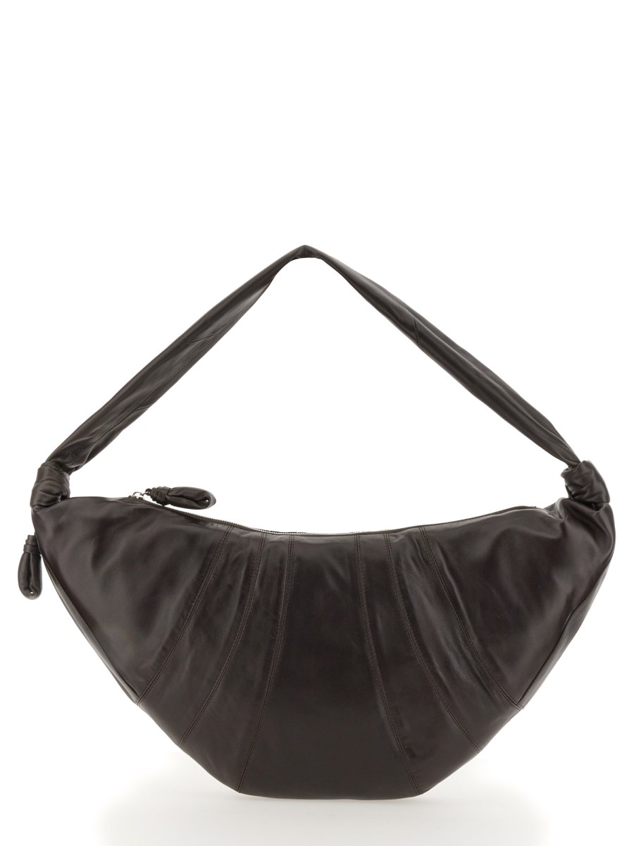 LEMAIRE - LARGE CROISSANT BAG IN NAPPA LEATHER - Eleonora Bonucci