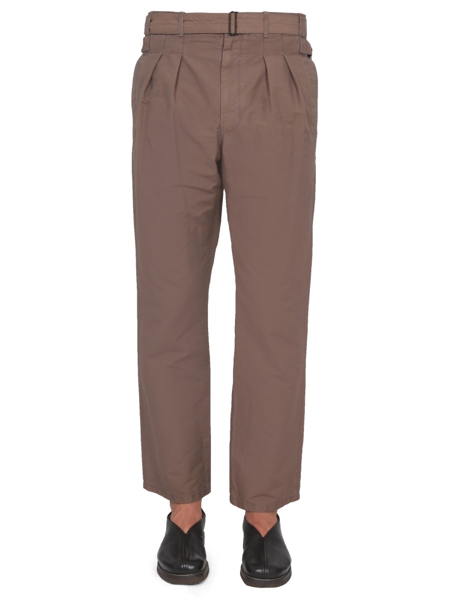 美品 LEMAIRE TRENCH PANTS 21AW LEMAIRE - COTTON 
