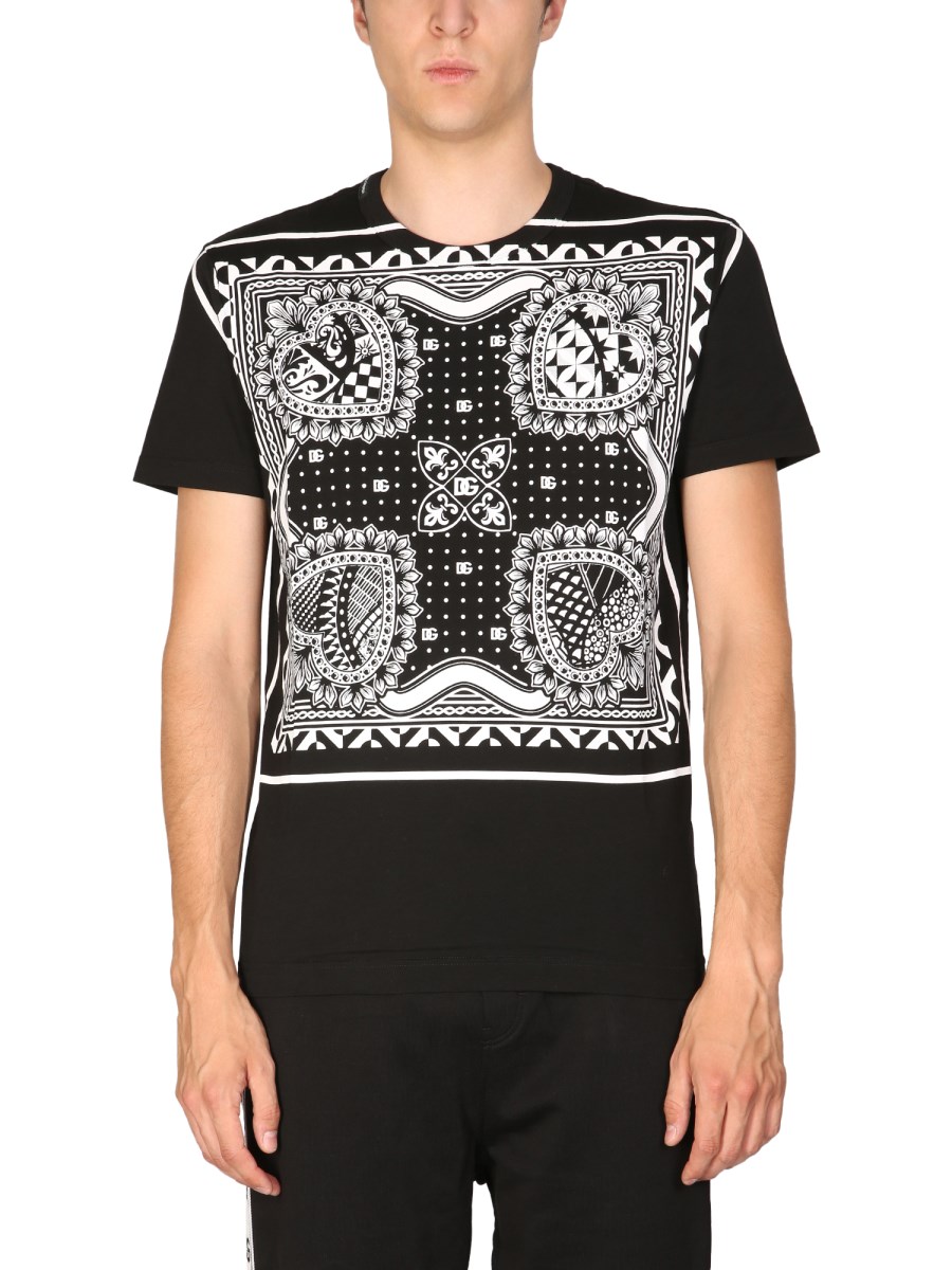 Dolce e gabbana hot sale uomo t shirt