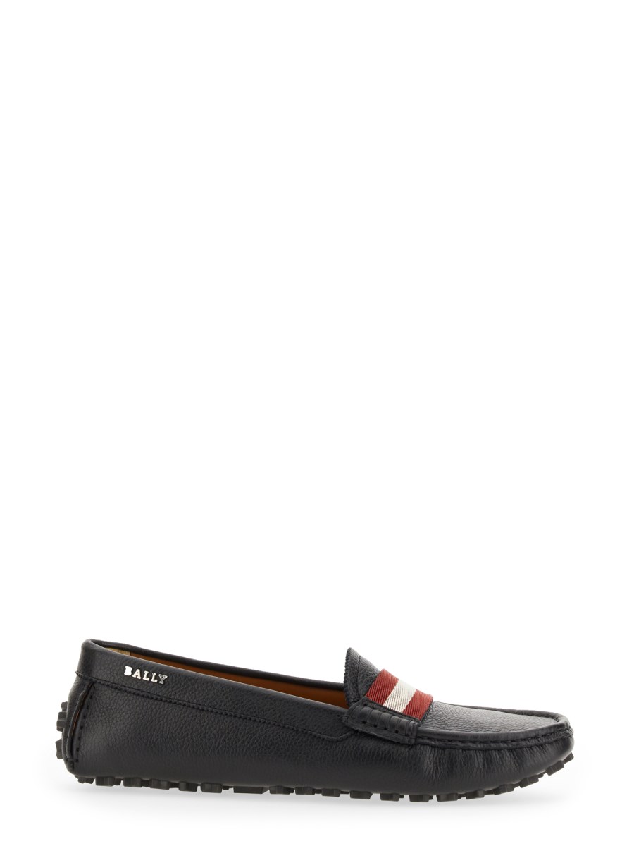 Bally logo-horsebit loafers - Brown