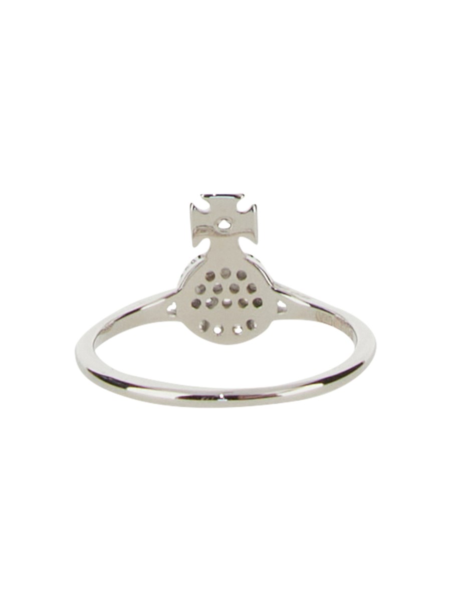 Vivienne westwood tamia on sale ring silver