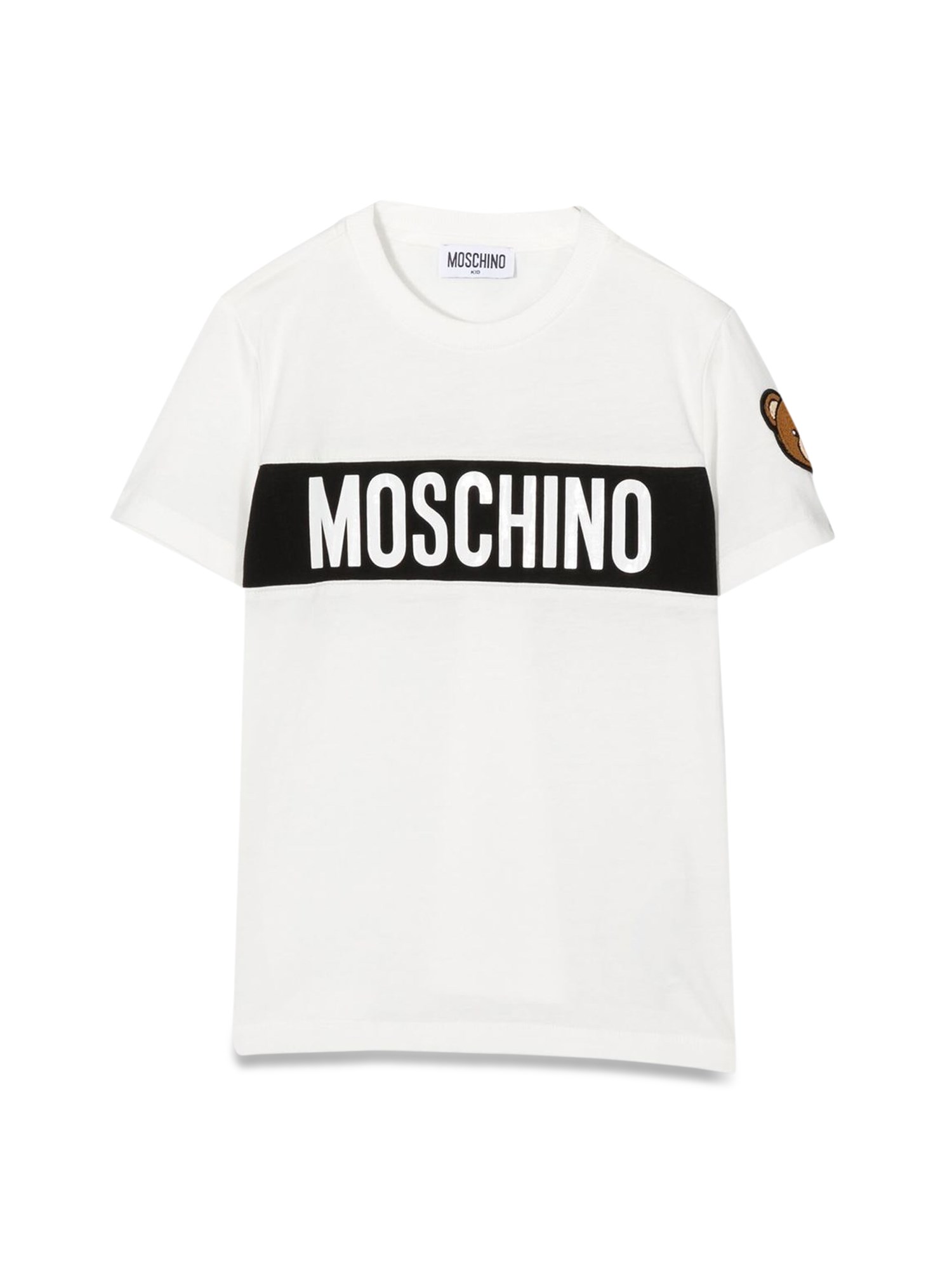 moschino t-shirt m/c logo band