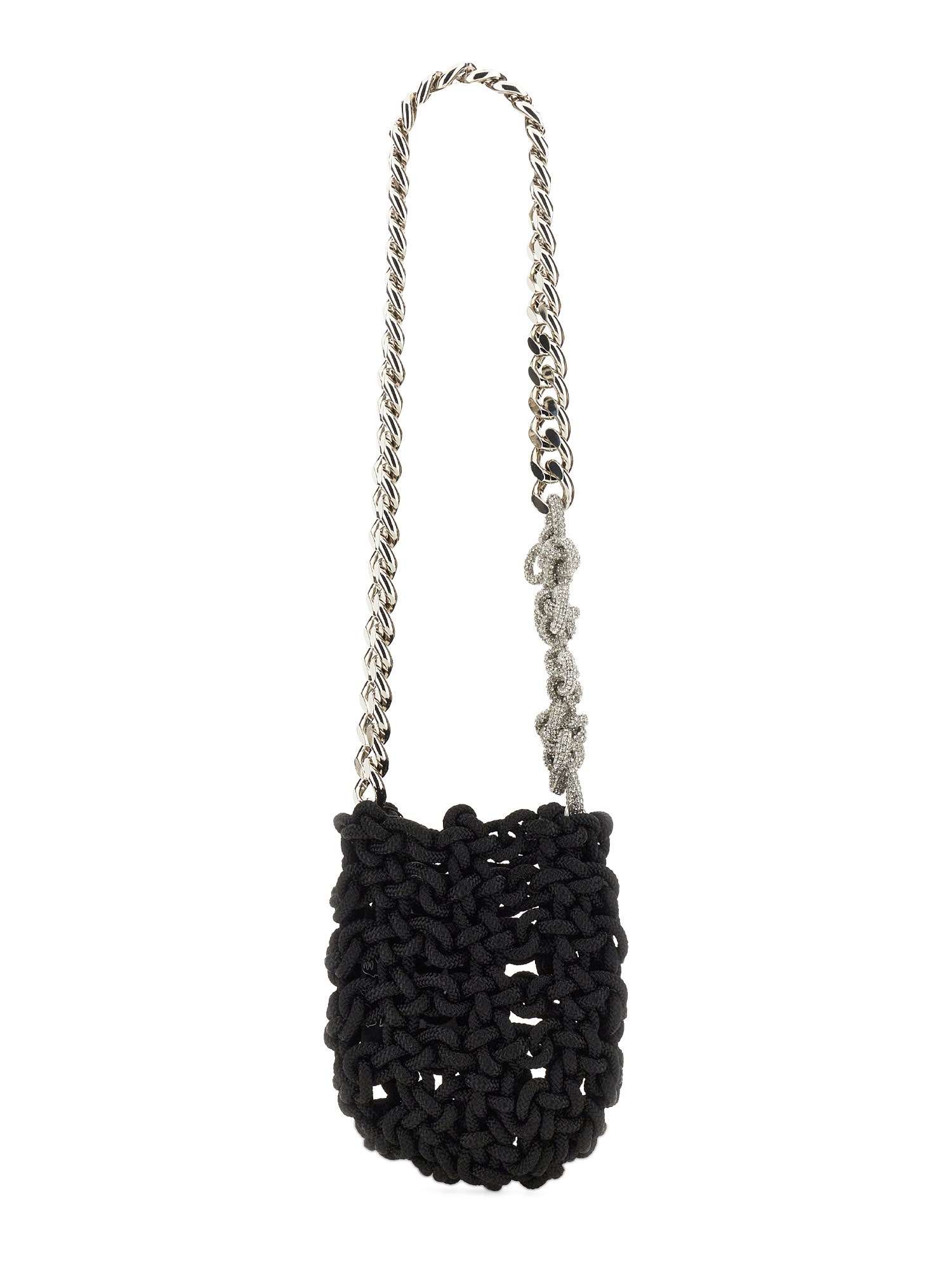 Kara Knot Shoulder Bag In Black