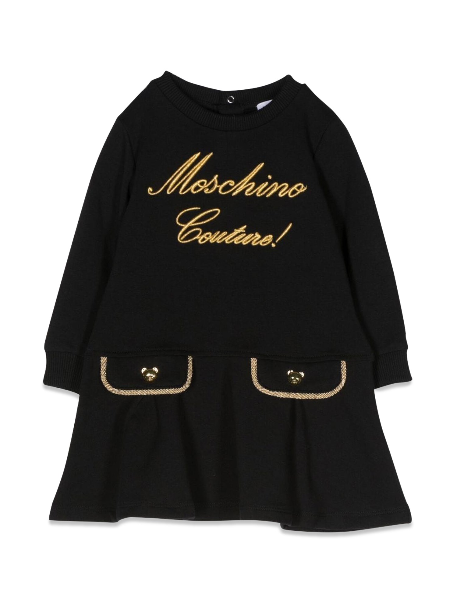 moschino m/l logo dress