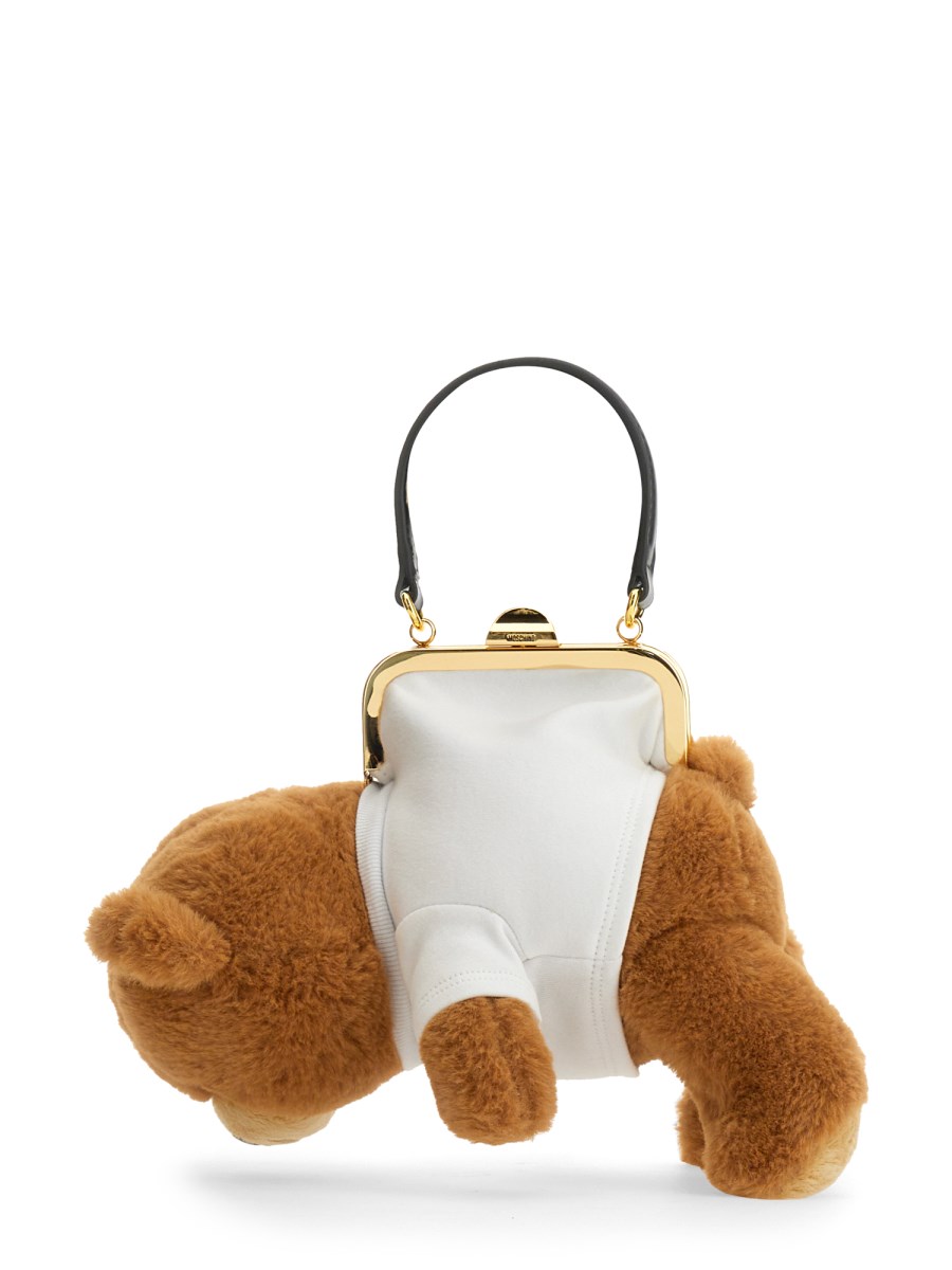 Teddy in store a bag