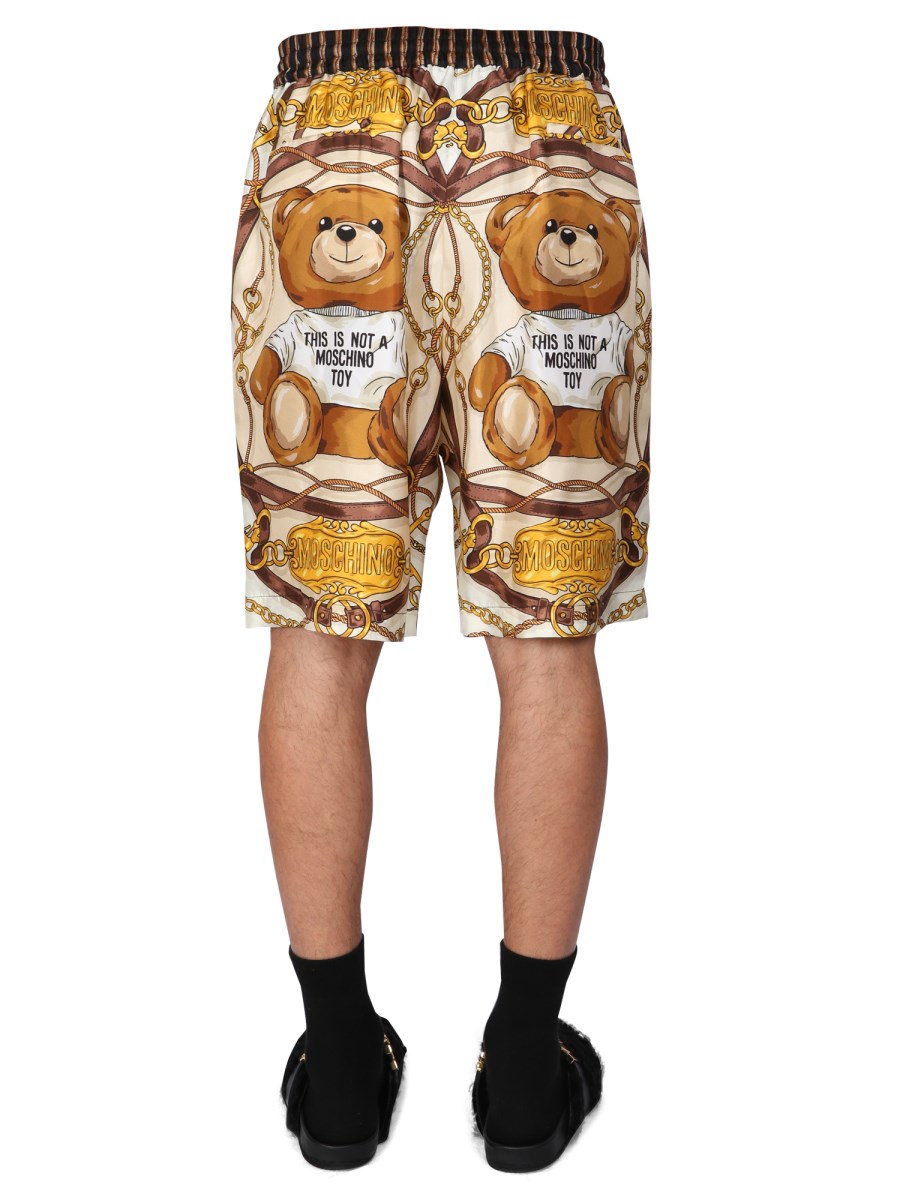 Moschino bear best sale swim shorts