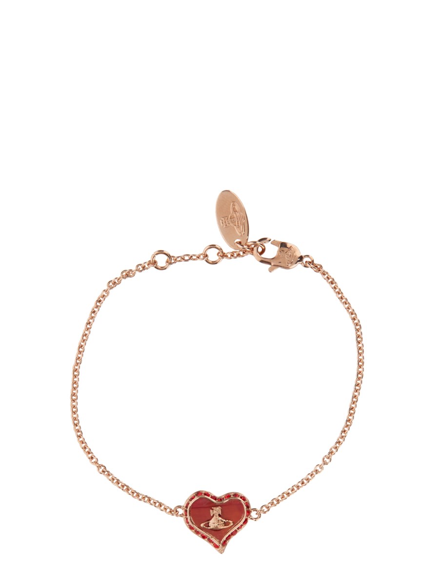 Vivienne Westwood Hearts Charm Bracelet