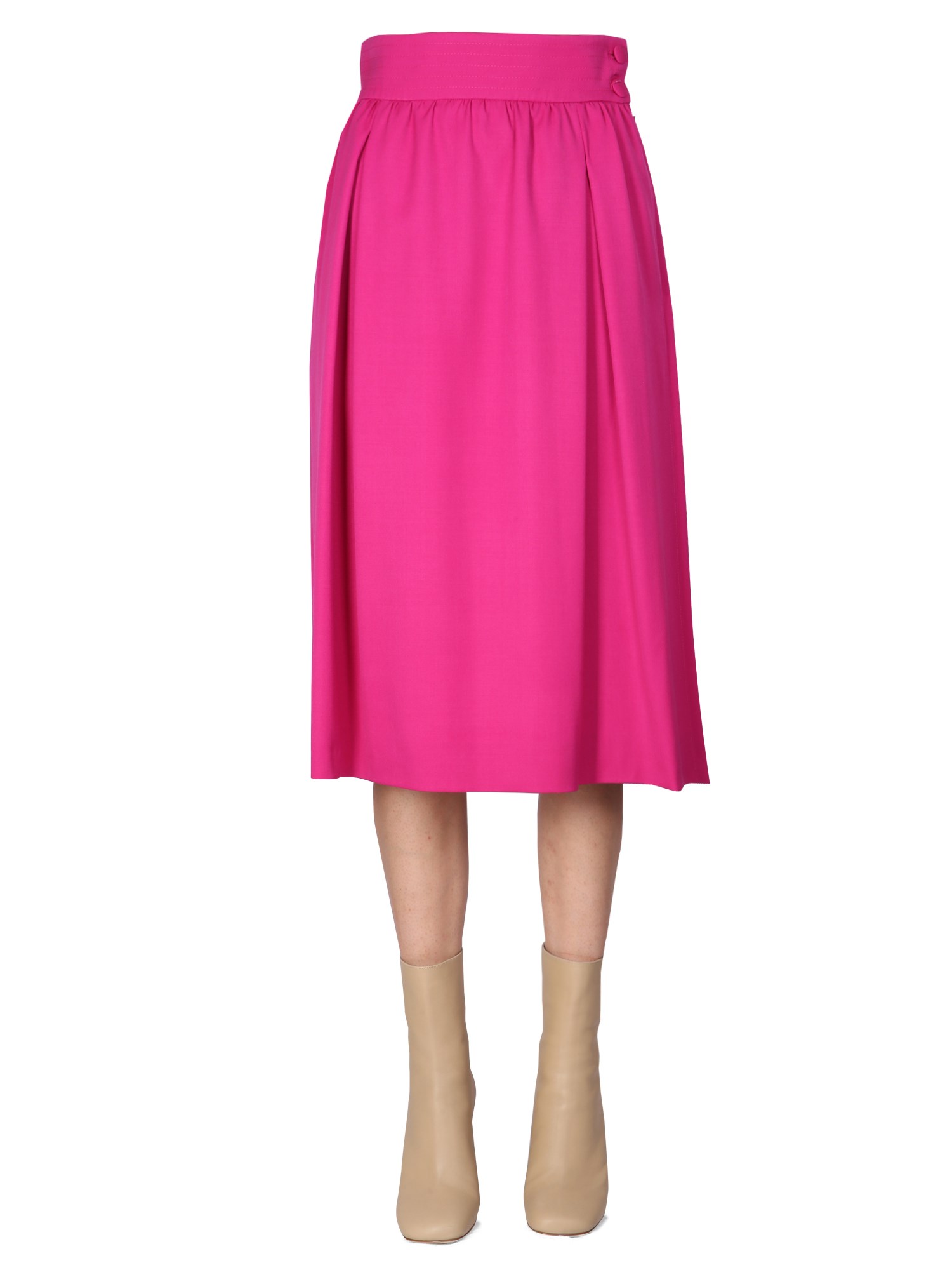 Moschino flared midi skirt - moschino - Modalova