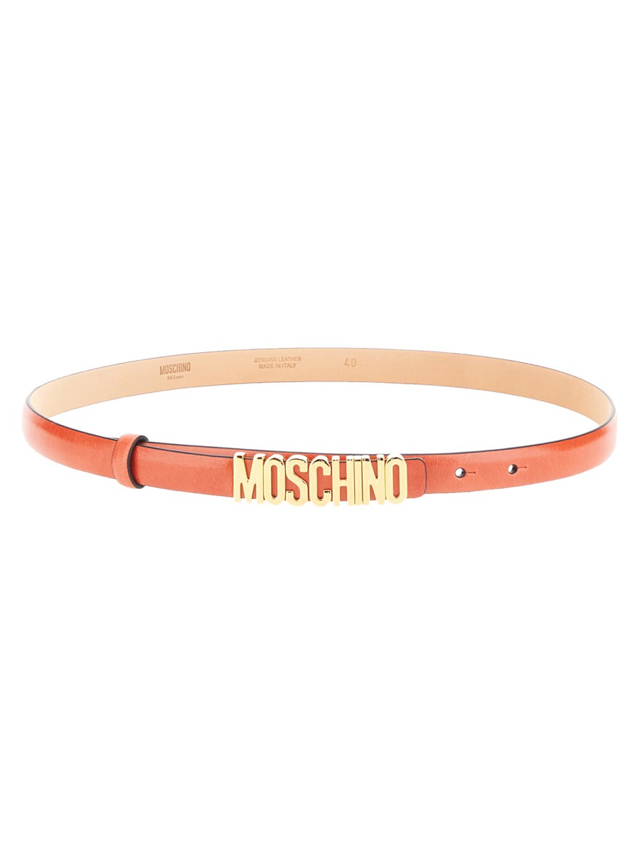 Thin moschino belt sale