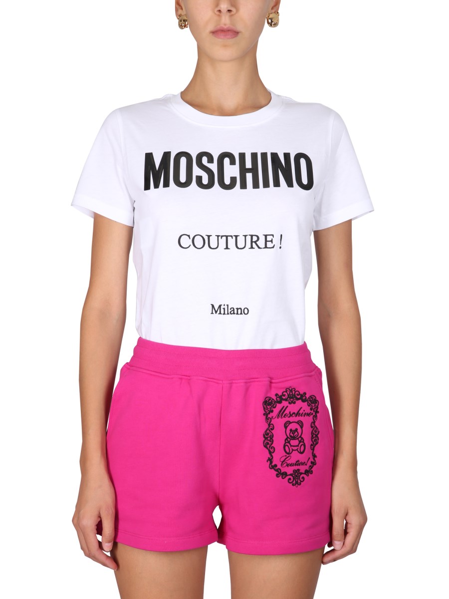 T shirt hot sale moschino bianca