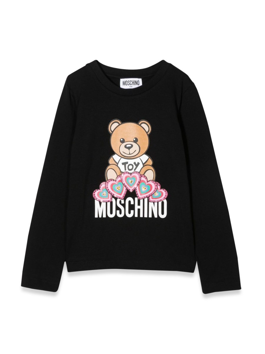 Maglia maniche store lunghe moschino