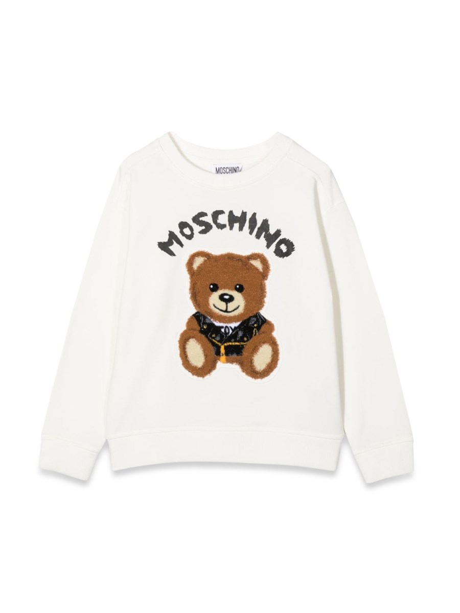 MOSCHINO FELPA GIROCOLLO ORSETTO