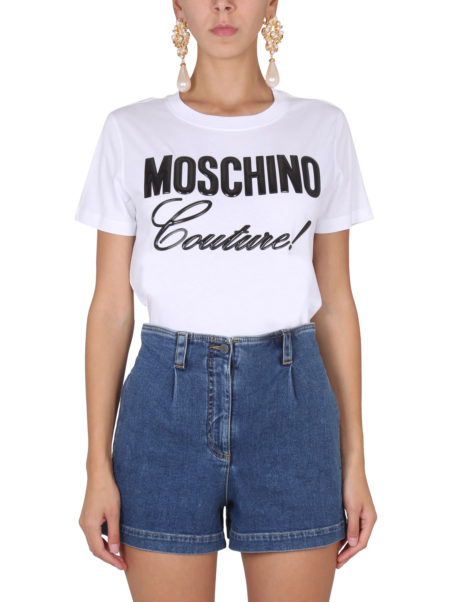moschino crewneck t-shirt