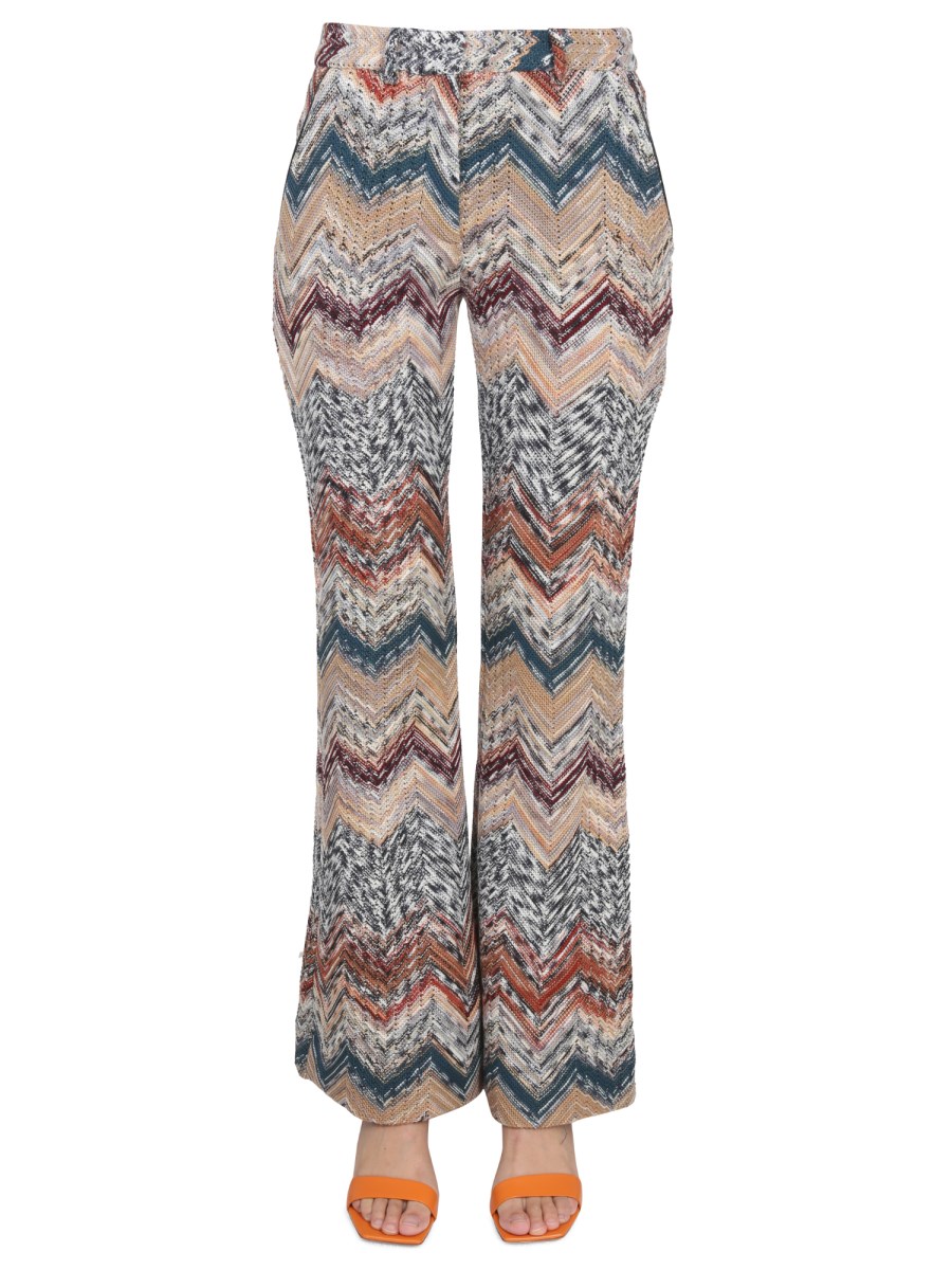 MISSONI PANTALONI CHEVRON CAPERDONI