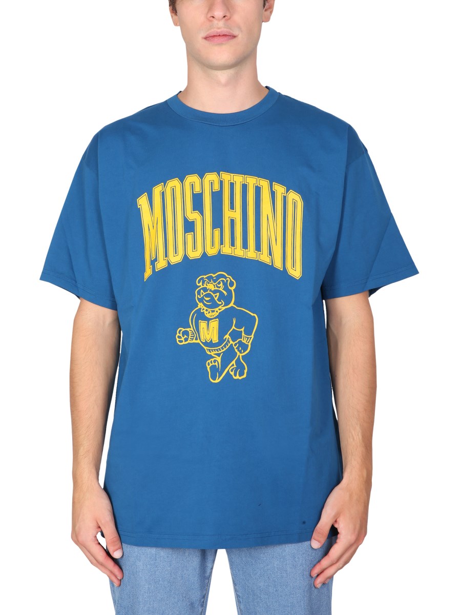 MOSCHINO T-SHIRT CON STAMPA