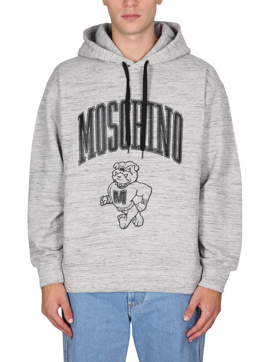 Moschino hotsell hoodie white